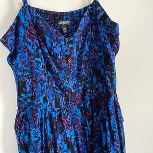 Express multi-colored lightweight dress